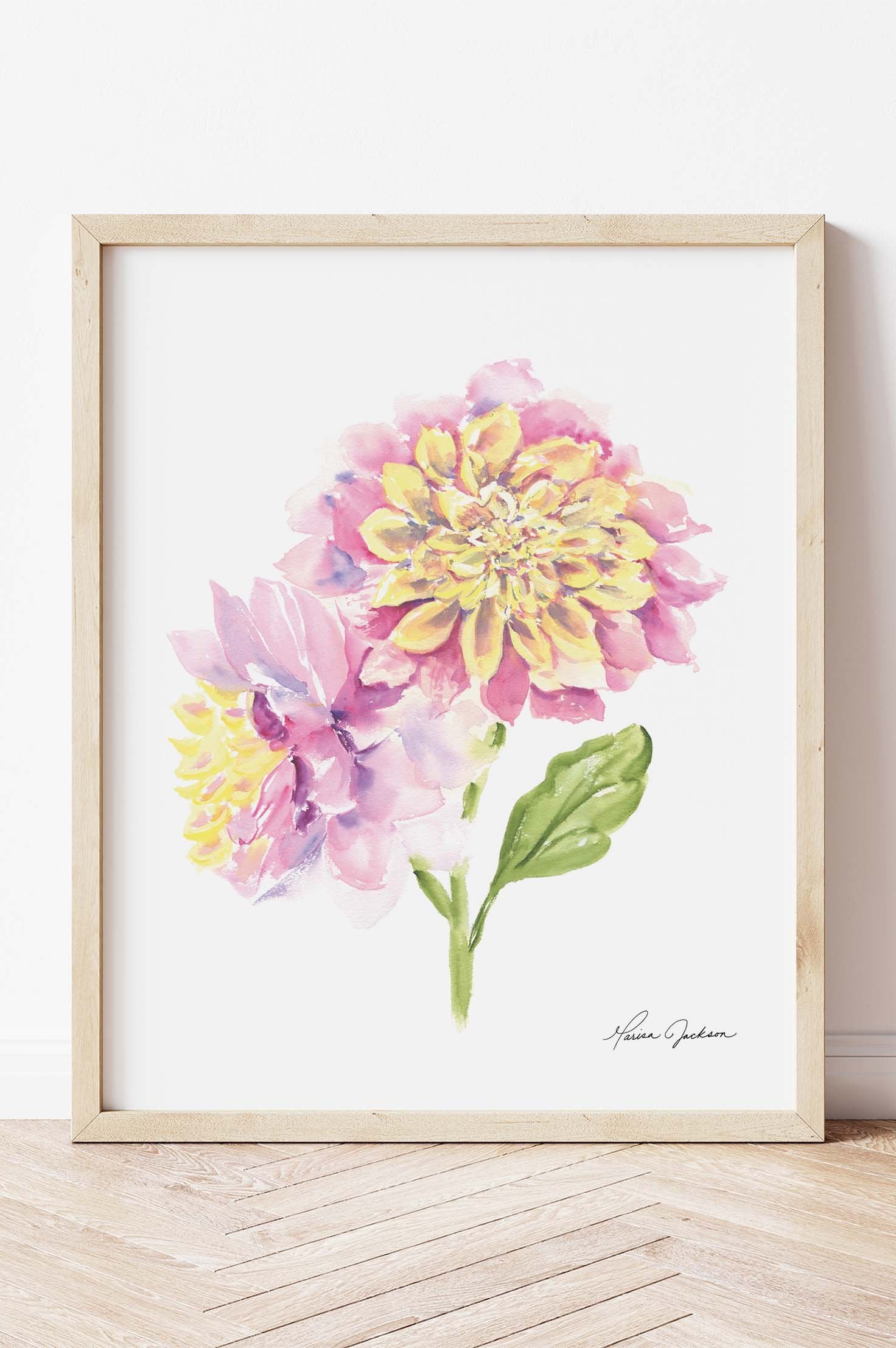 How Growing Dahlias Inspired a New Collection