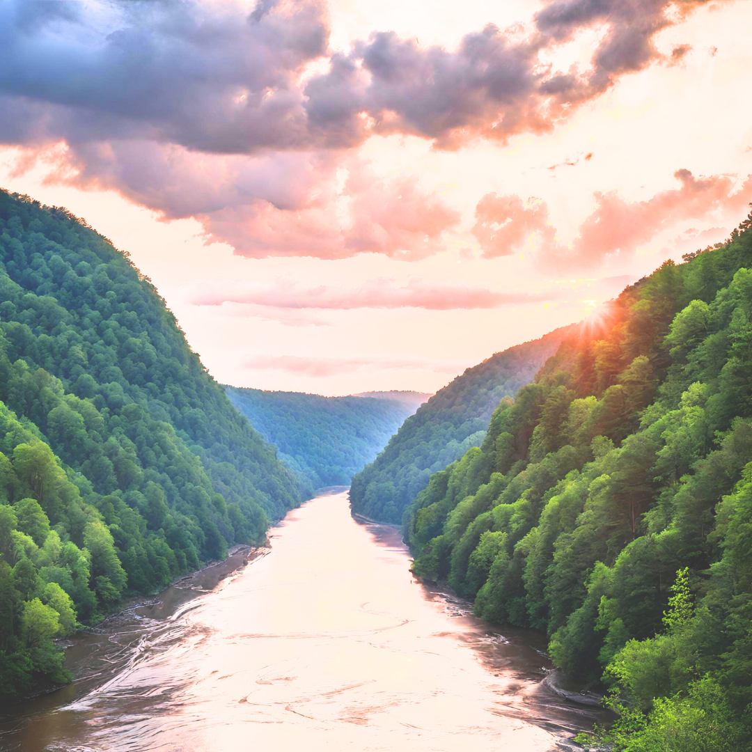 Look for MarisaMade Stickers at WV State Parks!