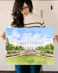 The Greenbrier North Entrance Art Print