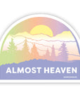 Almost Heaven Sticker