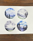 This is Home | 9"x12" Watercolor Original on Cotton Paper