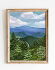 Blue Ridge Parkway Art Print