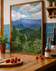 Blue Ridge Parkway Art Print
