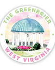 Greenbrier Springhouse Sticker