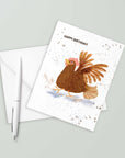 Happy Hen Birthday Card