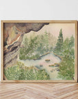 Audra State Park Art Print