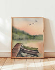 Cacapon Lake Day Art Print