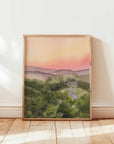 Pipestem State Park Art Print