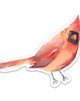 Red Cardinal Bird Sticker