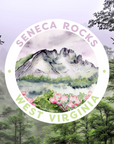 Seneca Rocks Sticker