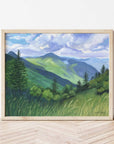 The Place I Roam Art Print