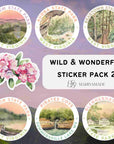 Wild & Wonderful Sticker Pack 2 (7 stickers)