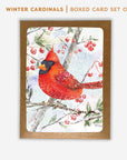 Winter Cardinals Boxed Set of 8 | Greeting Cards