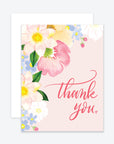 Floral Thank You Card