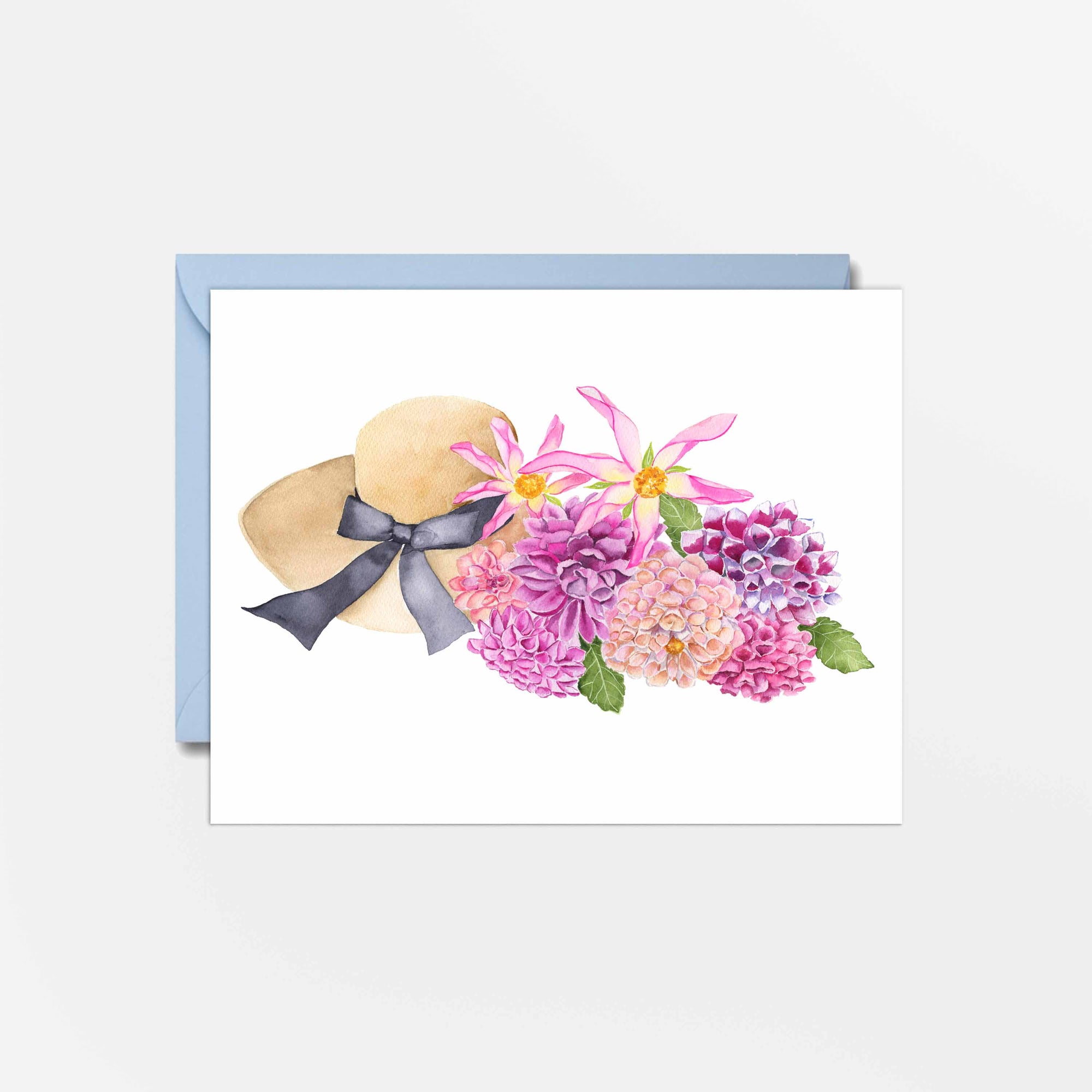 Darling Dahlias II Boxed Set of 8 Cards