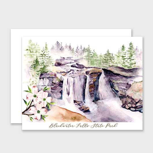 Blackwater Falls State Park Boxed Set of 8 | Greeting Cards