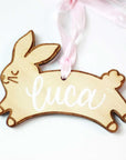 Blank Wooden Bunny Tags