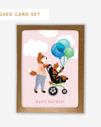 Happy Birthday Fox Boxed Set of 8 | Greeting Cards