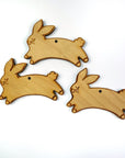 Blank Wooden Bunny Tags