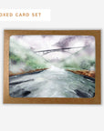Misty New River Gorge National Park Boxed Set of 8 | Greeting Cards