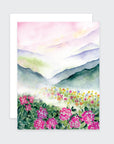 Rhododendron Mountain Boxed Set of 8 | Greeting Cards