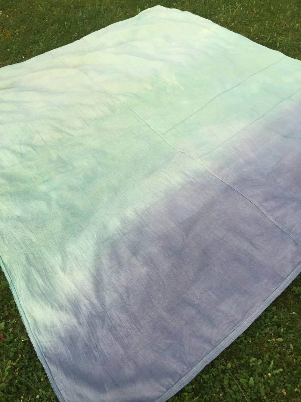 DIY Ombré Table Cloth