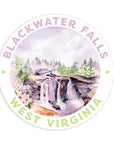 Blackwater Falls WV Sticker