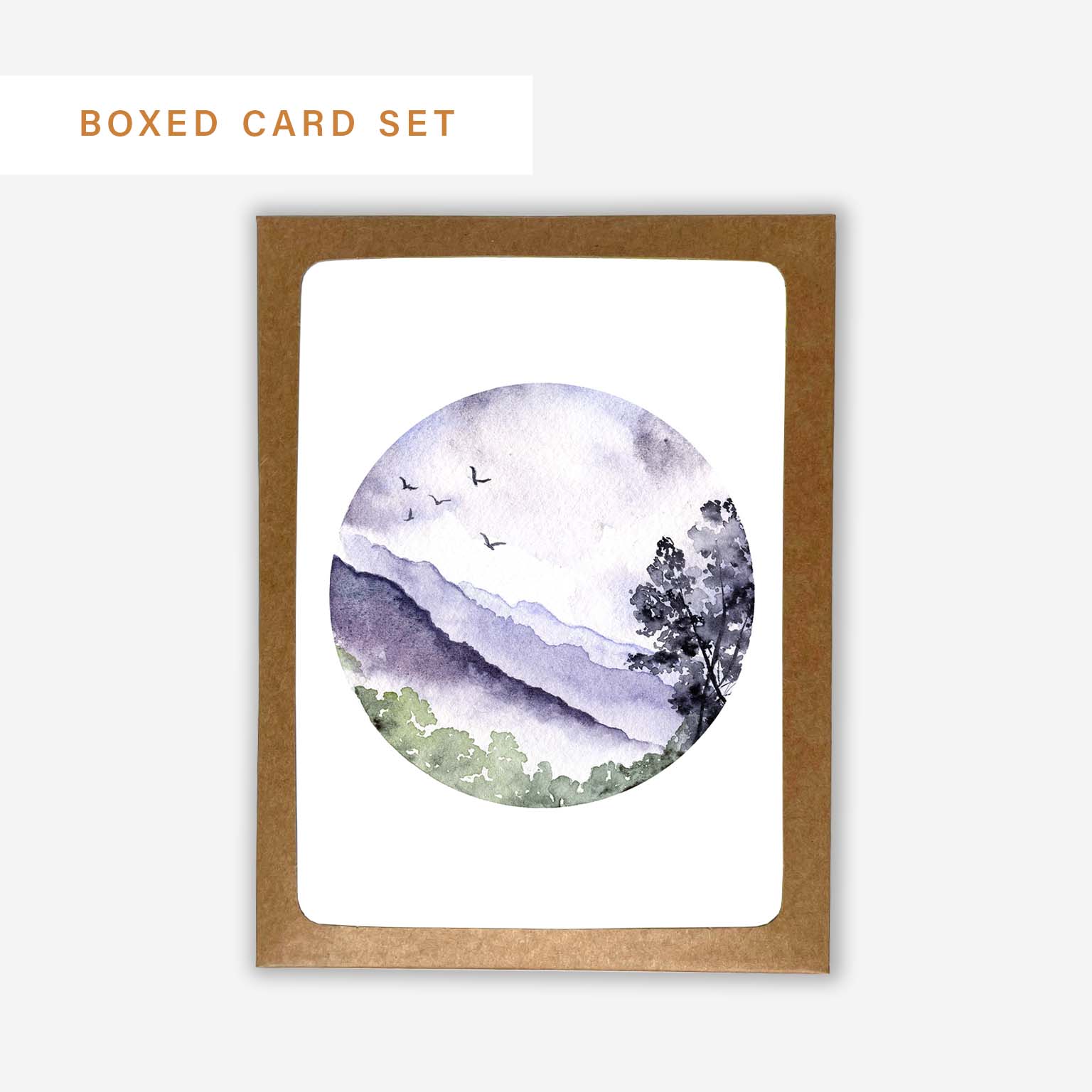 Mist on the Kanawha Boxed Set of 8 | Greeting Cards