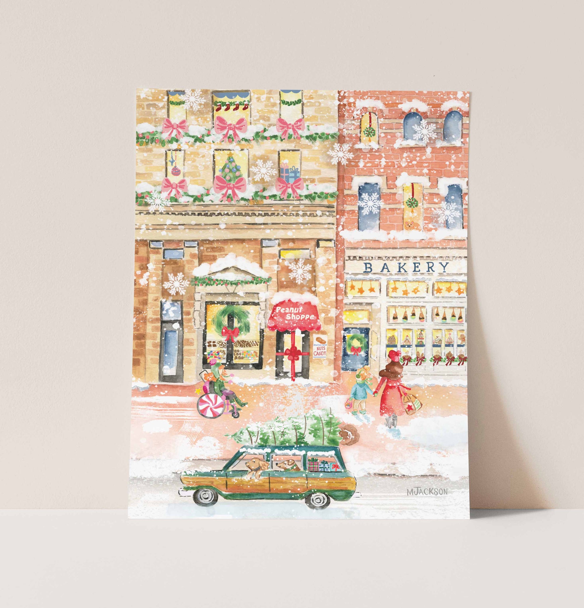 The Peanut Shoppe Art Print