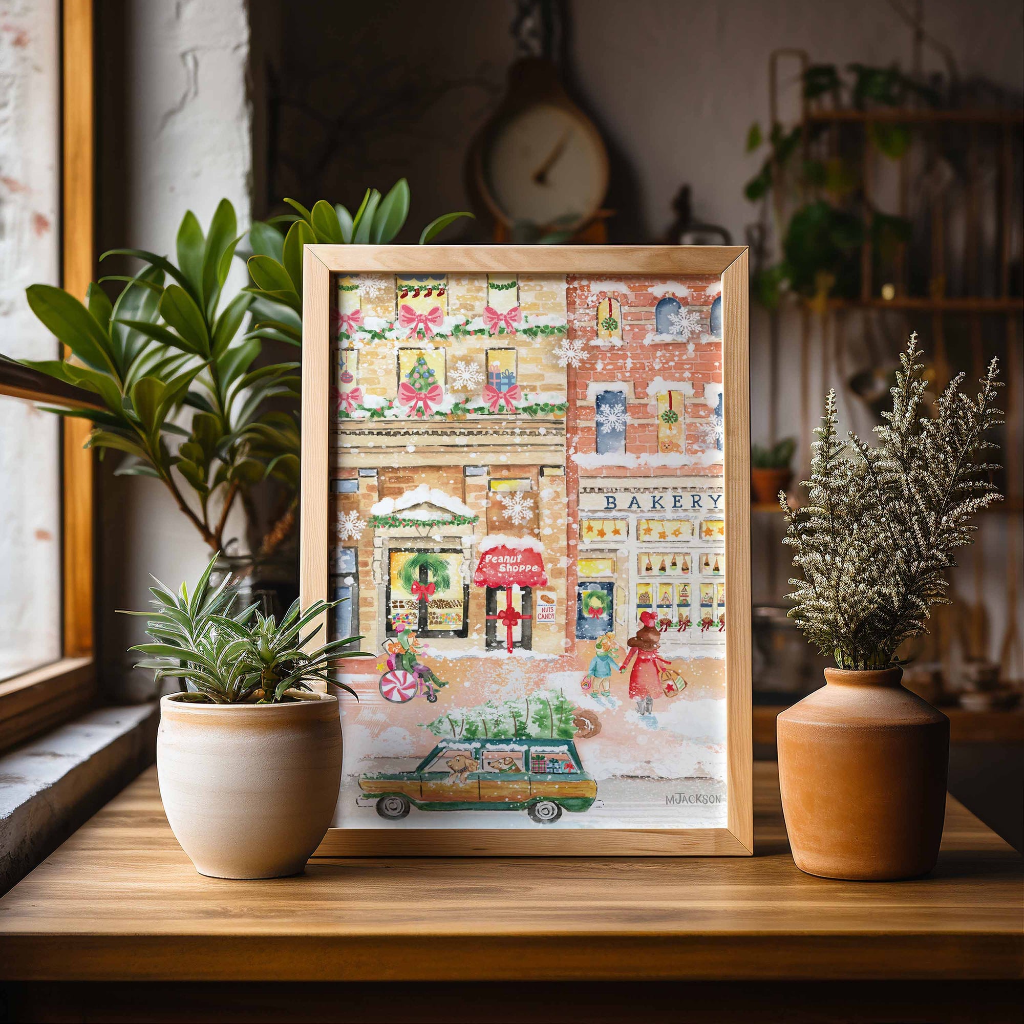 The Peanut Shoppe Art Print