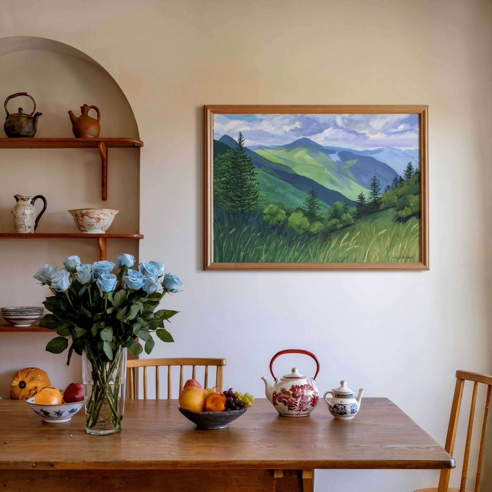 The Place I Roam Art Print
