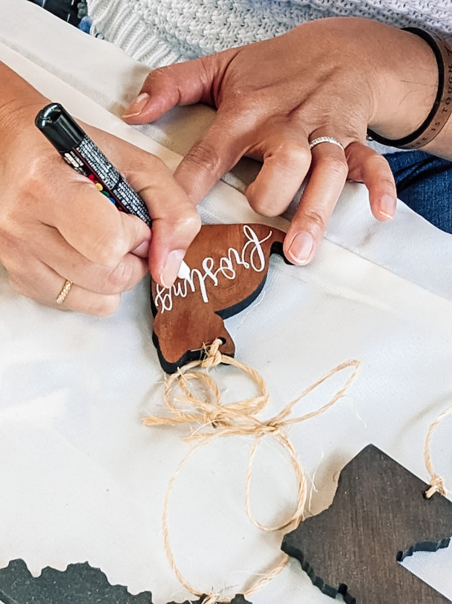 Big Bear Ornament | Personalized Wooden Ornament