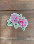 Pink Rhododendron Sticker