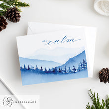 Load image into Gallery viewer, PRE-ORDER Mountain Holiday Boxed Set of 8 Cards
