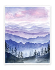 Blue Ridge Mountain Art Print