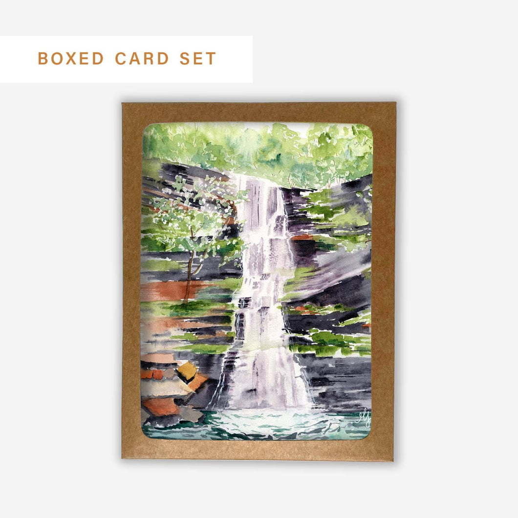Cathedral Falls Boxed Set of 8 | Greeting Cards