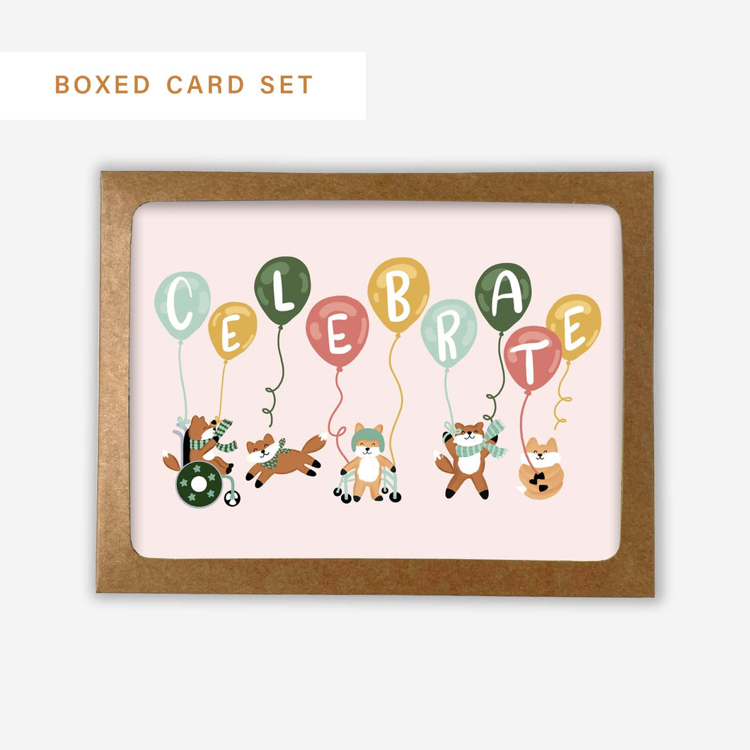 Celebrate Boxed Set of 8 | Greeting Cards
