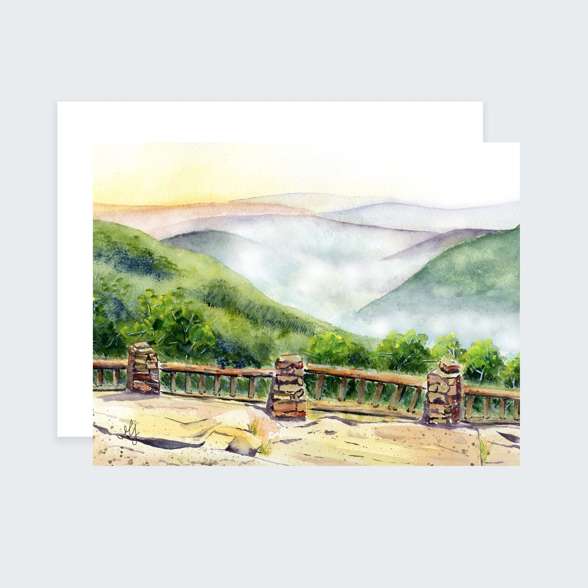Coopers Rock Boxed Set of 8 | Greeting Cards