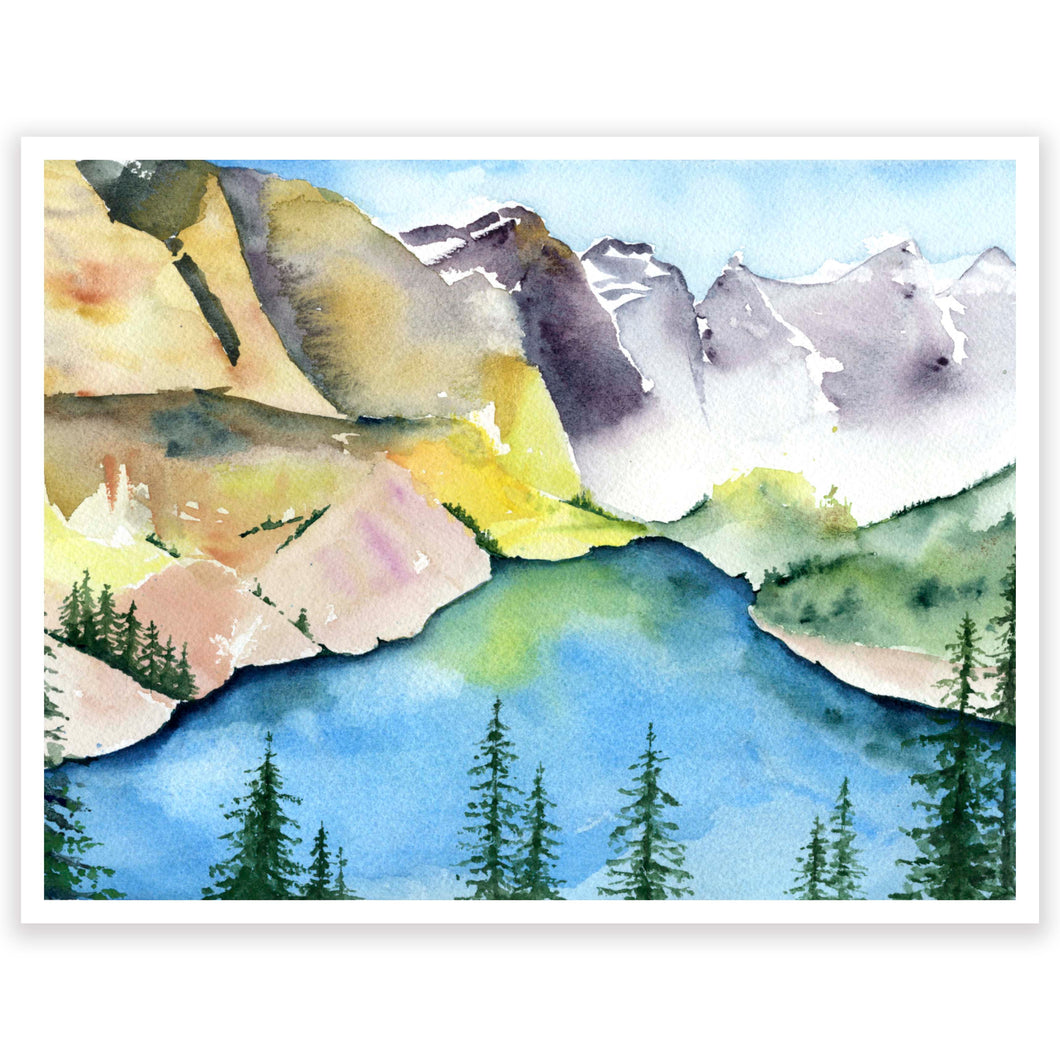 Banff Lake Louise Art Print