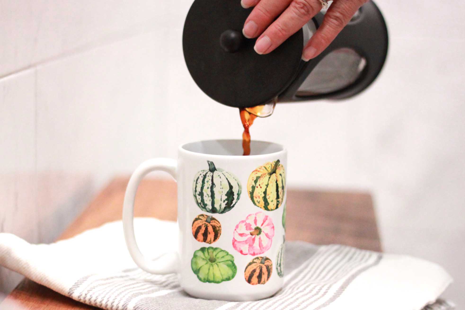 Gorgeous Gourds Mug