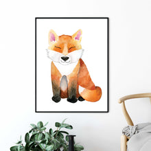 Load image into Gallery viewer, Fox Art Print

