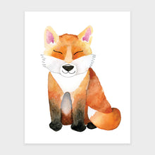 Load image into Gallery viewer, Fox Art Print
