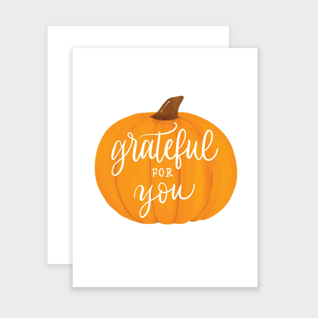 Grateful For You Card