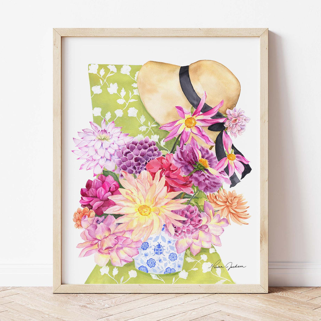 Grandmas Favorite Chair Art Print