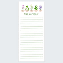 Load image into Gallery viewer, Clearance Herb Garden Market Notepad
