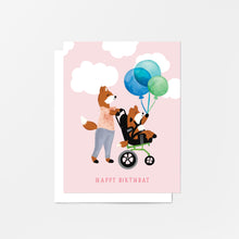 Load image into Gallery viewer, Happy Birthday Fox Boxed Set of 8 | Greeting Cards
