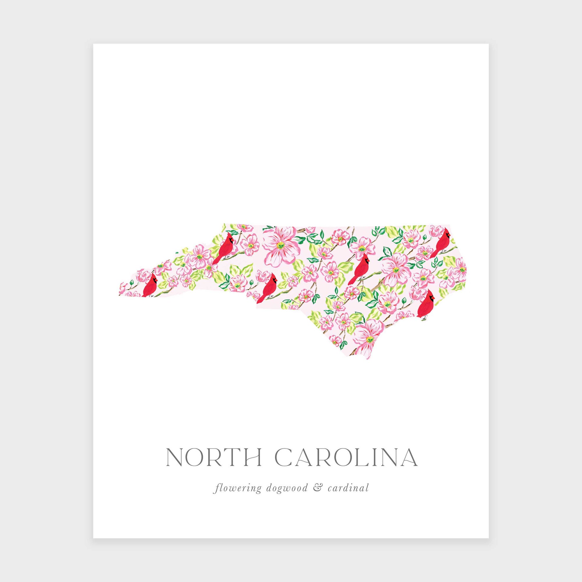 North Carolina State Flower Art Print