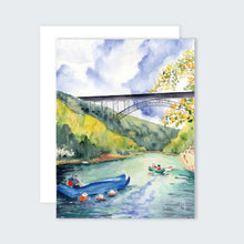 Load image into Gallery viewer, New River Gorge Rafting Boxed Set of 8 | Greeting Cards
