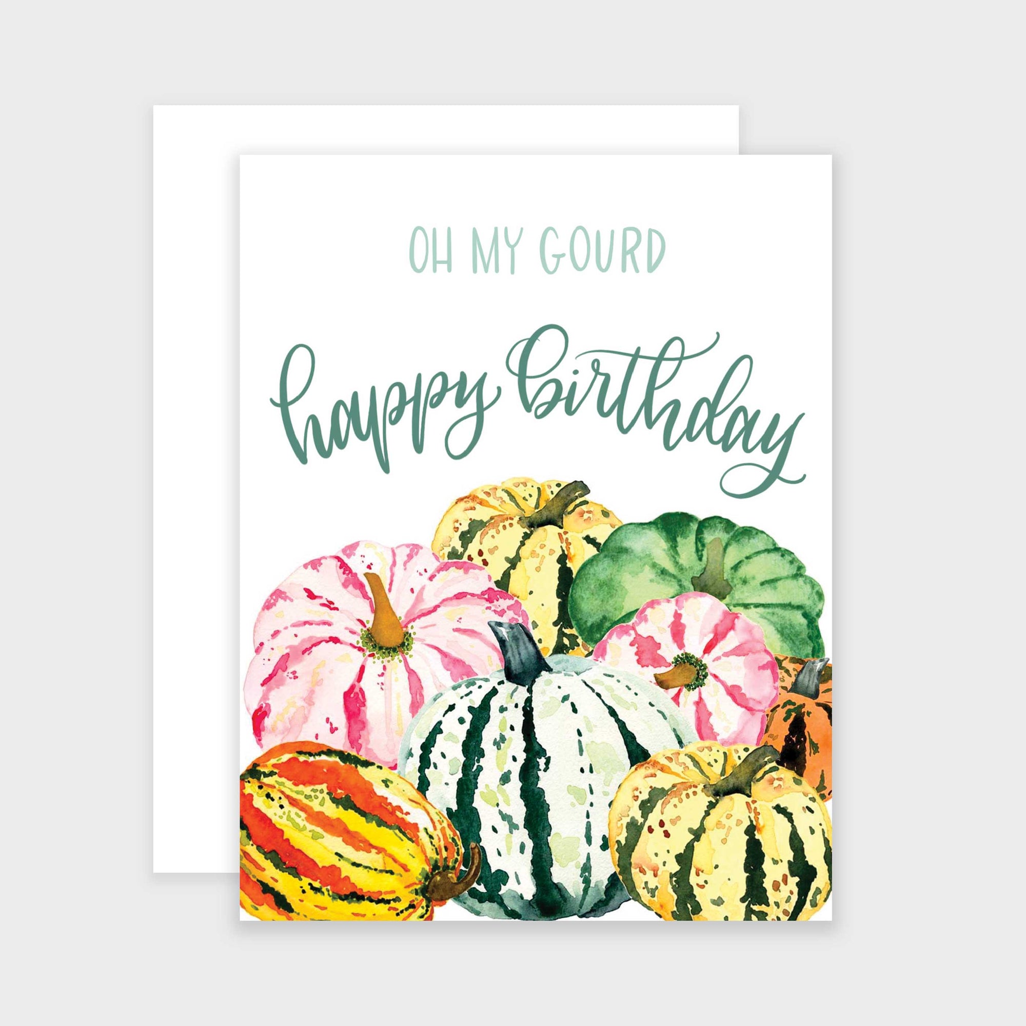 Oh My Gourd Birthday Card