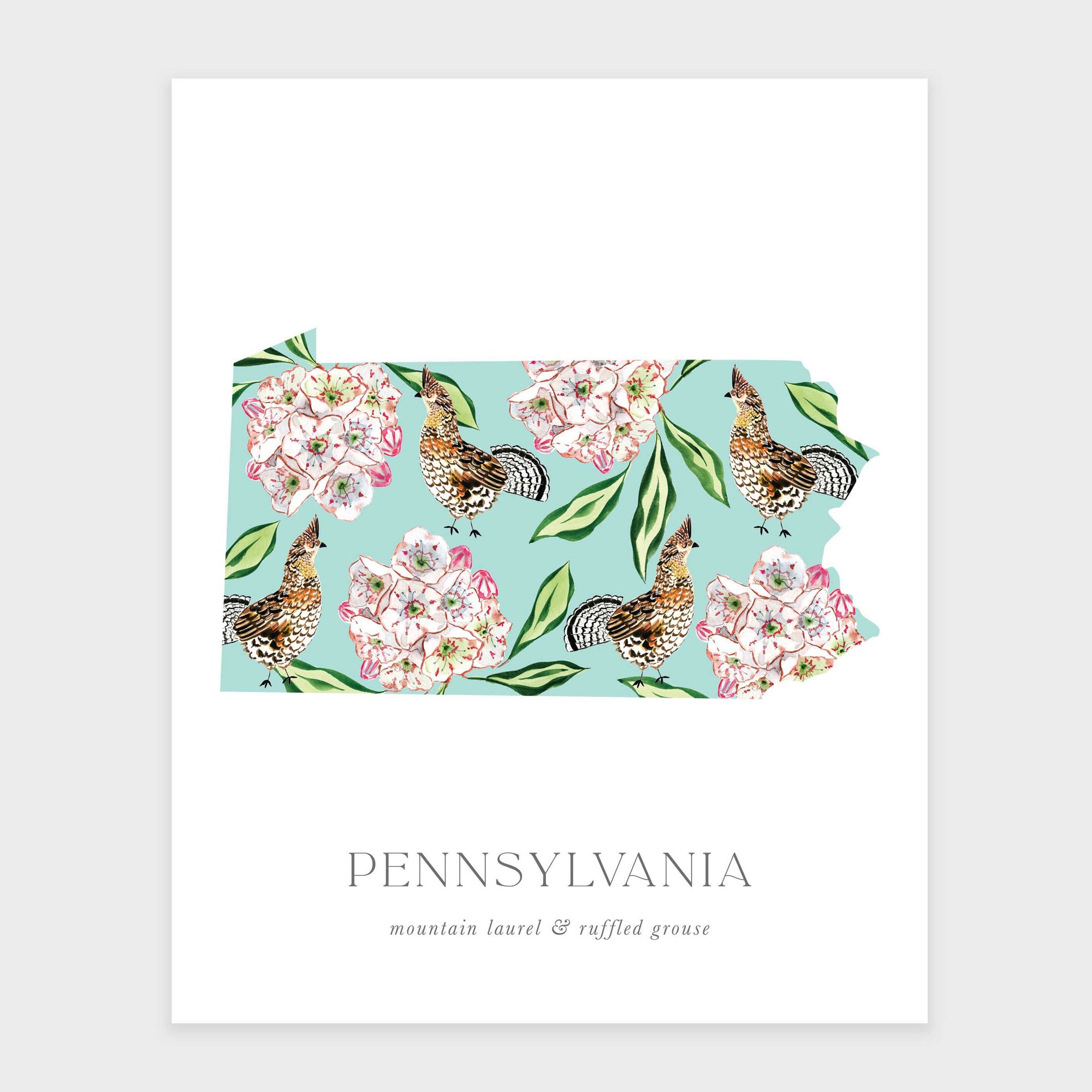 Pennsylvania State Flower Art Print